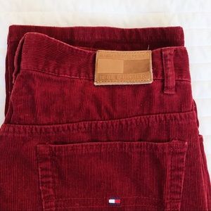 Red Cord Tommy Pants